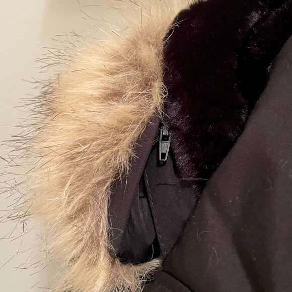 NWT Black Winter Parka || Zara - Picture 5 of 12